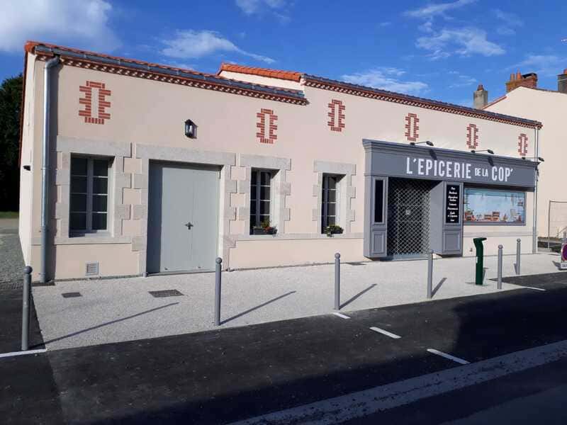 Enduit épicerie neuve